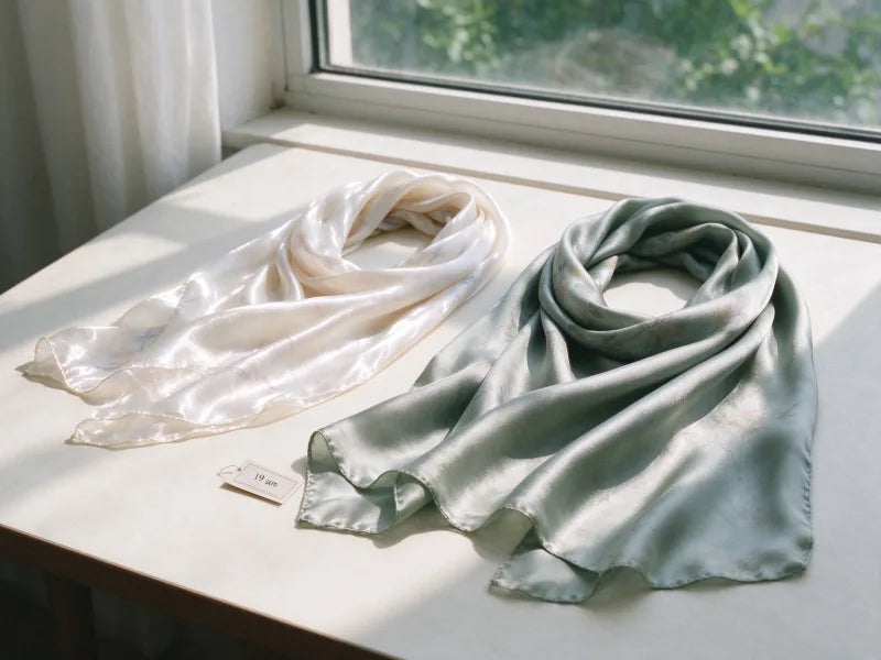 Why your silk scarf keeps sliding down and 3 non-slip fixes